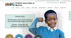 Desktop Screenshot of medfordpedi.com